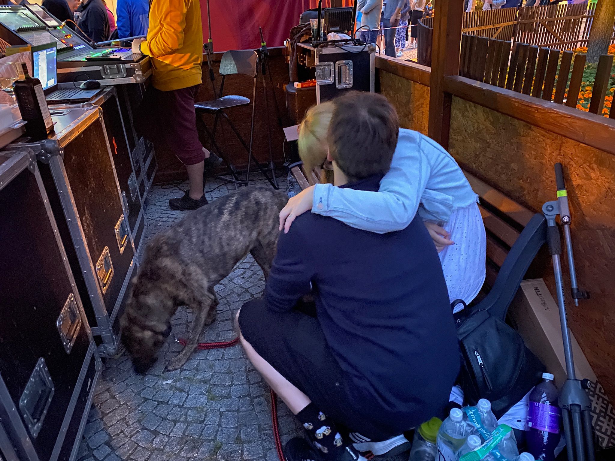 První pusa